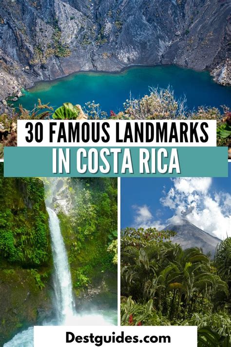 costa rica landmarks list.